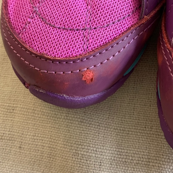 Girls pink Merrell shoes, size 5 (36) VGUC - Picture 5 of 6